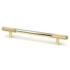From The Anvil Half Brompton Pull Handle Medium Polished Brass