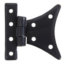 From The Anvil Half Butterfly Hinge 3" Black