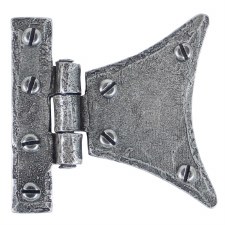 From The Anvil Half Butterfly Hinge 3" Pewter