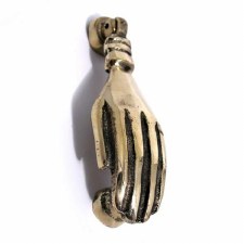 Hand Door Knocker Solid Brass
