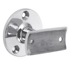 Handrail Bracket Straight Polished Chrome