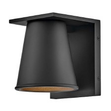 Hinkley Hans Outdoor Wall Lantern Textured Black