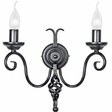 Elstead Harlech Double Wall Light