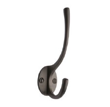 Heritage Hat & Coat Hook V1050 Matt Bronze