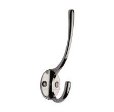 Heritage Hat & Coat Hook V1050 Polished Nickel