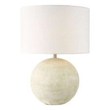 Havana Table Lamp Stone Effect
