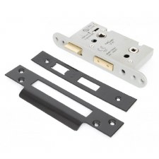 From The Anvil Heavy Duty Bathroom Mortice Lock 2.5" Black From The Anvil Heavy Duty Bathroom Mortice Lock 2.5" Black