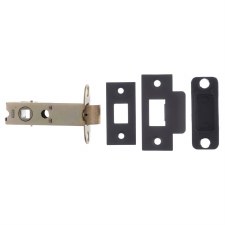 Heavy Duty Tubular Latch 3" Matt Black