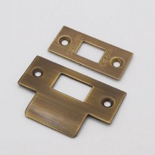 Forend & Striker to Suit G4060 Latch Antique Brass Unlacquered