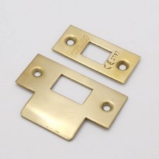 Forend & Striker to Suit G4060 Latch Satin Brass Unlacquered