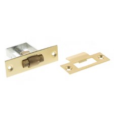 Heavy Duty Roller Catch Satin Brass