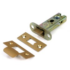 From The Anvil Heavy Duty Tubular Latch 3" Satin Brass