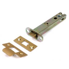 From The Anvil Heavy Duty Tubular Latch 5" Satin Brass