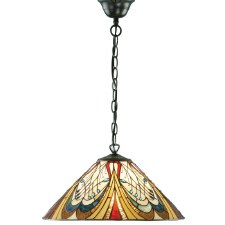 Interiors 1900 Hector Medium Tiffany Ceiling Light Pendant Interiors 1900 Hector Medium Tiffany Ceiling Light Pendant