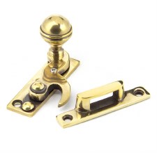 From The Anvil Prestbury Standard Hook Window Fastener Aged Brass