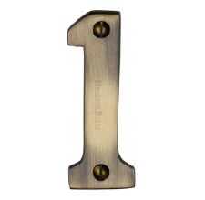 Heritage House Numbers C1566 1 Antique Brass Heritage House Numbers C1566 1 Antique Brass