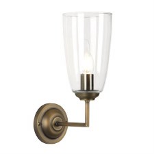 David Hunt Houston Wall Light Antique Brass