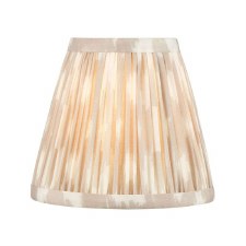 Ikat Cotton Drum Shade 15cm Taupe