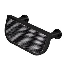 Finesse Immix Knurled Cup Pull Handle Pewter & Black Finesse Immix Knurled Cup Pull Handle Pewter & Black
