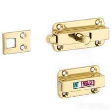 Croft Indicator Bolt Polished Brass Unlacquered Croft Indicator Bolt Polished Brass Unlacquered