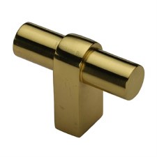 Heritage Industrial T-Bar C2482 Polished Brass