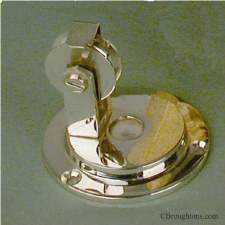 Edwardian Rectangular Door Bell Push Antique Satin Brass - Broughtons  Lighting & Ironmongery