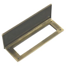 Brass Letter Plate Tidy