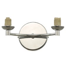 Izzy Double Wall Light Polished Chrome