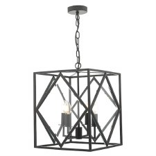 Jepsen 4 Light Lantern Black