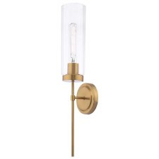 Jodelle Single Wall Light Polished Bronze