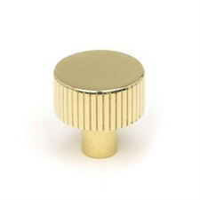 From The Anvil Judd Cabinet Knob No Rose 25mm Polished Brass