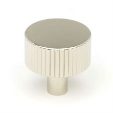 From The Anvil Judd Cabinet Knob No Rose 32mm Polished Nickel