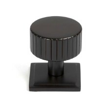 From The Anvil Judd Cabinet Knob Square Rose 32mm Aged Bronze