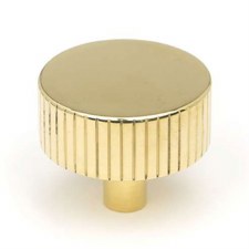 From The Anvil Judd Cabinet Knob No Rose 38mm Polished Brass