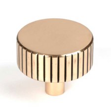 From The Anvil Judd Cabinet Knob No Rose 38mm Polished Bronze