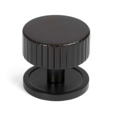 From The Anvil Judd Cabinet Knob Plain Rose 38mm Aged Bronze