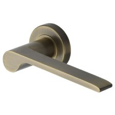 Heritage Julia Door Handle V4190 Antique Brass Heritage Julia Door Handle V4190 Antique Brass