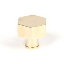 From The Anvil Kahlo Cabinet Knob 32mm Polished Brass