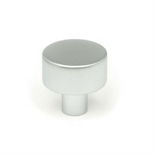 From The Anvil Kelso Cabinet Knob No Rose 25mm Satin Chrome