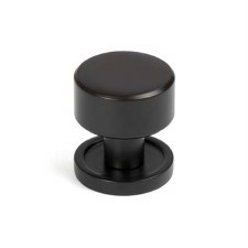 From The Anvil Kelso Cabinet Knob Plain Rose 25mm Aged Bronze