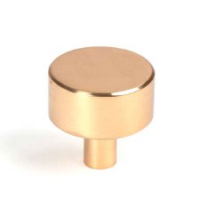 From The Anvil Kelso Cabinet Knob No Rose 32mm Polished Bronze