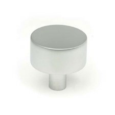 From The Anvil Kelso Cabinet Knob No Rose 32mm Satin Chrome