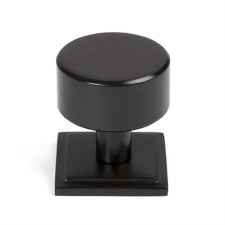 From The Anvil Kelso Cabinet Knob Square Rose 32mm Aged Bronze