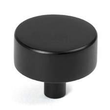 From The Anvil Kelso Cabinet Knob No Rose 38mm Matt Black