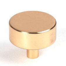 From The Anvil Kelso Cabinet Knob No Rose 38mm Polished Bronze