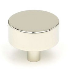 From The Anvil Kelso Cabinet Knob No Rose 38mm Polished Nickel