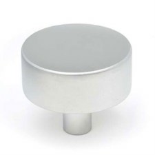 From The Anvil Kelso Cabinet Knob No Rose 38mm Satin Chrome