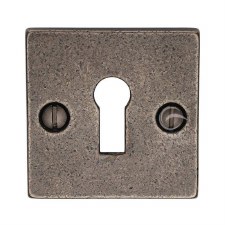 Heritage Square Escutcheon RPW159 Rustic Pewter