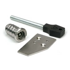 From The Anvil Key-Flush Sash Stop Satin 316 Stainless Steel