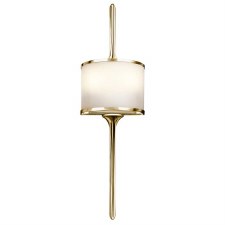 Kichler Mona Bathroom Wall Light Small Polished Brass